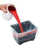 ProDec 10 x 2,5 liter gerecyclede kunststof verfcoatings voor snelle kleurveranderingen, vuil- en watervrij, gemakkelijk te reinigen