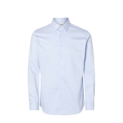 SELECTED HOMME Slim Fit Overhemd - SLHSLIM - Lichtblauw