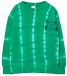 Boboli 613101 Sweatshirt Garçon Manches Longues Col Rond Coton Coupe Droite Imprimé Jade