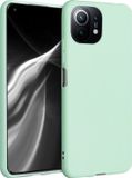 kwmobile Mat Mintgroen TPU Back Cover voor Xiaomi 11 Lite (5G) NE / Mi 11 Lite (5G)