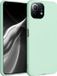 kwmobile Mat Mintgroen TPU Back Cover voor Xiaomi 11 Lite (5G) NE / Mi 11 Lite (5G)