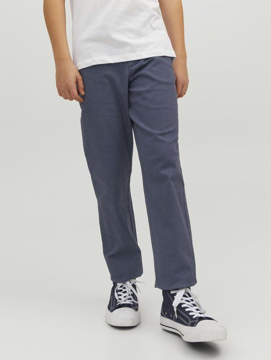 JACK & JONES JUNIOR JPSTMARCO JJDAVE NOOS JNR Jongens Chino - Navy Blazer - Maat 158