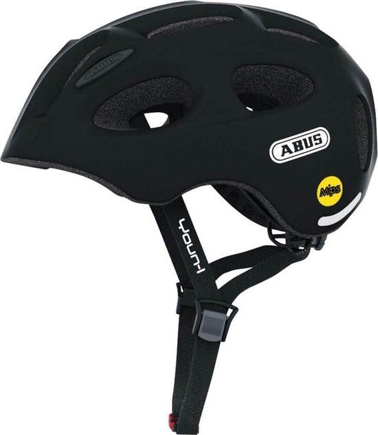 ABUS Helm Youn-I MIPS Polar Matt S 48-54 - Zwart