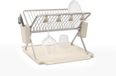 Brabantia SinkSide Afdruiprek - Inklapbaar - met Bestekhouder - Soft Beige