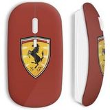 Ferrari Logo Paard Grafisch Rood Draadloze Muis Maniacase