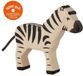 Holztiger Zebra Houten Figuur - Handgemaakt