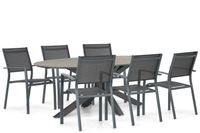 Lifestyle Garden Furniture Lifestyle Lifestyle Sella/Matara 220 cm dining tuinset 7-delig