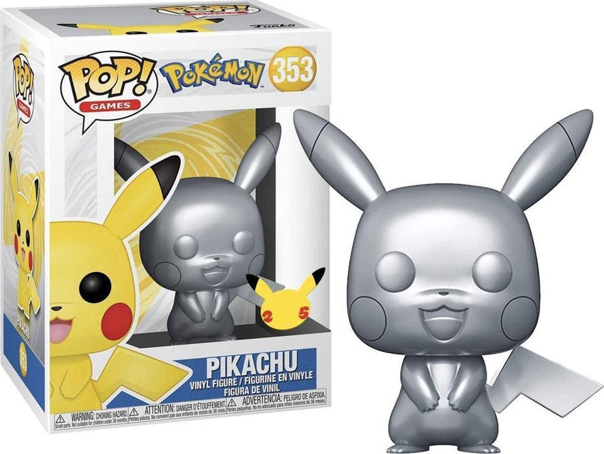 Funko 59873 POP Jumbo: Pokemon S5- 10" Pikachu