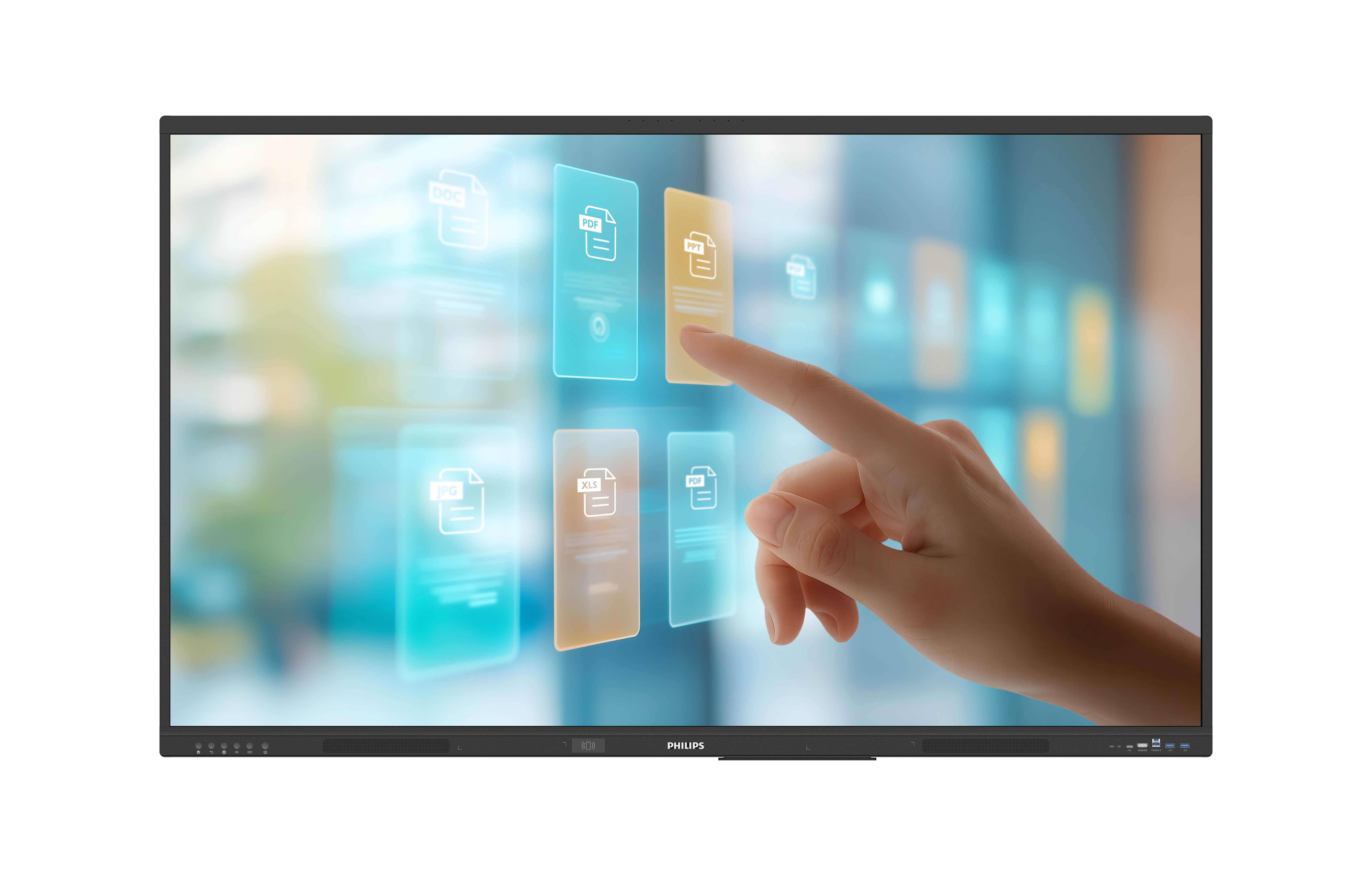 Philips 65BDL4252E Interactief flatscreen 165,1 cm (65") LCD Wifi 4K Ultra HD Zwart
