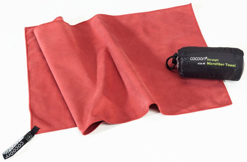 Cocoon Microfiber Towel Ultralight X-Large rood 2019