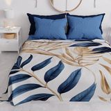 PETTI Artigiani Italiani - Sprei voor Frans bed, lente, zomer, lichte deken voor Frans bed, beddengoed, dun, 100% Made in Italy