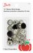 Dritz Heavy-Duty Snaps 5/8" 7/Pkg-Zwart