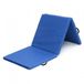 Sedco Tapis pliable en trois parties 183x60x4 cm bleu