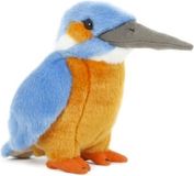 Semo Pluche ijsvogel knuffel - 15 cm