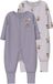 Pyjama 2-pack Lilac Marble Femmes Manches longues Taille 104