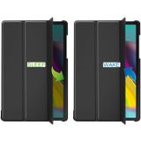 imoshion Trifold Bookcase Samsung Galaxy Tab S5e tablethoes - Zwart - Kunstleer