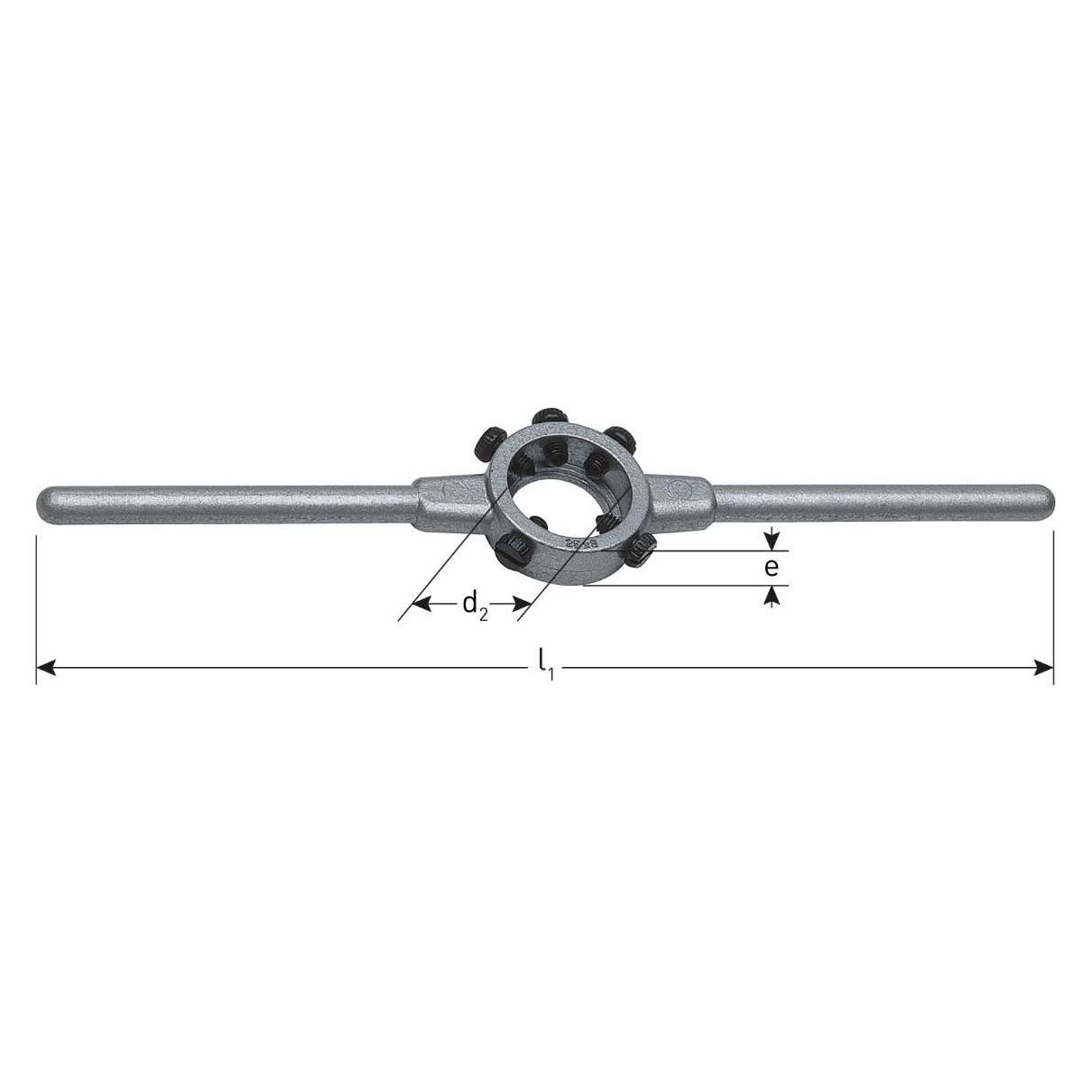 Rotec Snijplaathouder DIN 225 16 x 5 (M1-M2,6)
