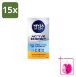 NIVEA MEN 15 x Gel réveil énergie active avec caféine - 50 ml - Lot