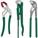 PARKSIDE® Jeu de pinces sanitaires 3 pièces / Pince à tuyau coudée
