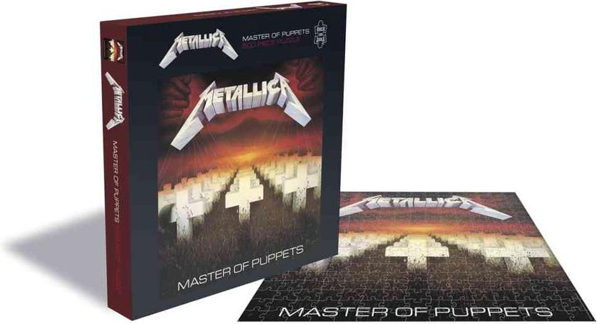 Plastic Head Metallica Puzzel Master Of Puppets 500 stukjes Multicolours