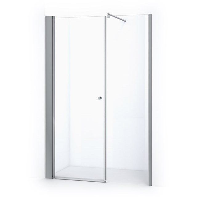 Maxaro Douchewand met Draaideur Zircon Comfort 150cm Chroom