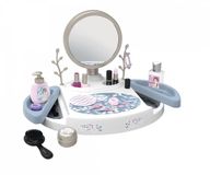 Smoby Mijn schoonheidsstudio - Tafelmodel kaptafel met kantelbare en afneembare spiegel - 15 dummy-accessoires - Made in France