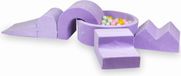 Mimii Foam jeu avec piscine à balles ronde + 5 éléments