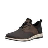 Rieker Tiva lage sneakers met veters bruin leer heren maat 37