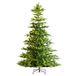 VEVOR Sapin de Noël Artificiel, 2,25 m, Arbre de Noël Pré-éclairé avec 700 Lumières LED Blanc Chaud, 1319 Pointes de Branches, Base Métal pour Décoration d'Intérieur de Fêtes de Noël, Bureau, Maison