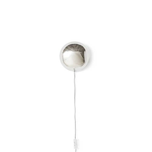 HKLIVING Orb wandlamp - chrome