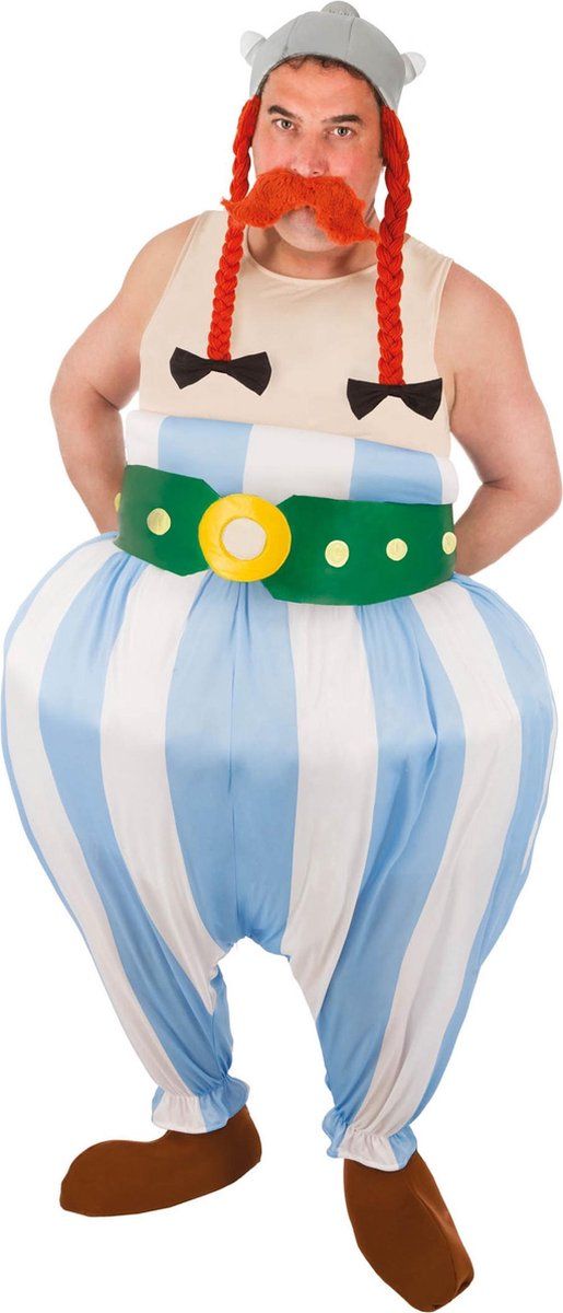 CHAKS - Asterix en Obelix Obelix kostuum voor volwassenen - Large