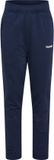 hummel hmlJR REG LOGO ADJ WAIST PANTS Kinderen Unisex Katoen Joggingbroek DRESS BLUES Maat 146
