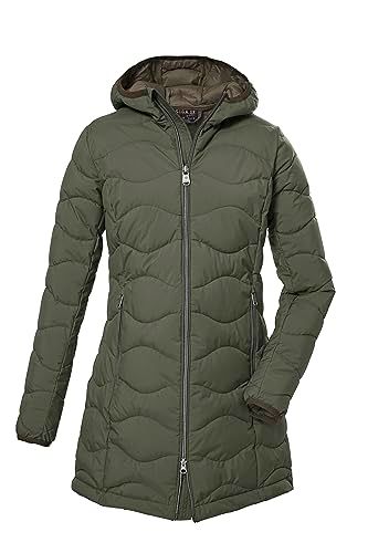 G.I.G.A. DX Dames Gewatteerde Parka - Olijf - Maat 36