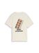 Tom Tailor Oversized T-shirt met fotoprint - Maat 140 - Wool White