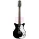Danelectro DC59 Black 12-snarige elektrische gitaar