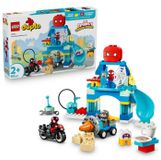 LEGO DUPLO Marvel, Le quartier général de l'équipe Spidey, Jeu de construction pour enfants à partir de 2 ans, avec moteur, 10464
