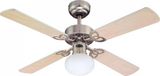Westinghouse Vegas Plafondventilator met verlichting, 105 cm, geborsteld aluminium en hout