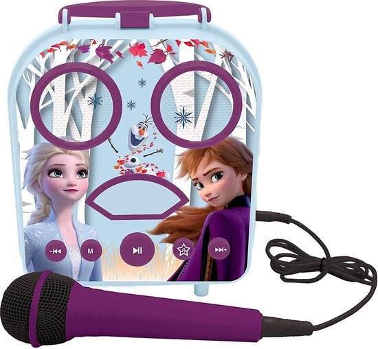 Lexibook Disney Frozen 2 - karaokeset met microfoon - Frozen 2 speelgoed - Disney speelgoed