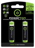 Powerton ENERGY RECHARGE chargeur pour batteries Ni-MH AAA, 2 pièces