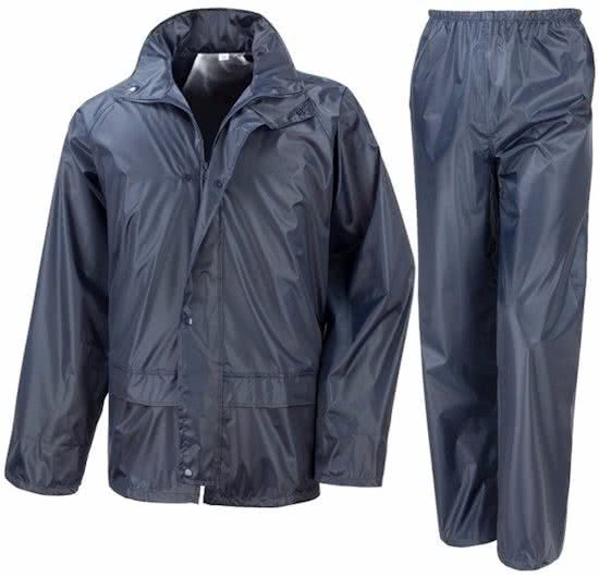 Result Navy All Weather regenpak voor volwassenen L 42/52 - regenkleding