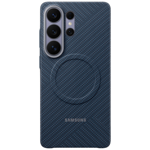 Samsung Galaxy S26 Ultra Carbon Magnet Case, Donkerblauw