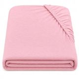 Dudu N Hoeslaken Katoen Jersey Roze Enkele Verpakking