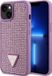 Guess Rhinestones Back Cover - Apple iPhone 15 - Purple
