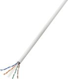 Tru Components Netwerkkabel CAT 6 U/UTP 4 x 2 x 0.27 mm² Wit 25 m