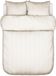 Marc O'Polo Classic Fine Stripe Dekbedovertrek Biologisch Katoen Dark Sand - Lits-Jumeaux XL – 260x200/220 cm