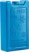 Plasticforte 250 grams koelelementen - 13 x 7 x 3 cm - blauw - kunststof - met sneeuwvlokken print