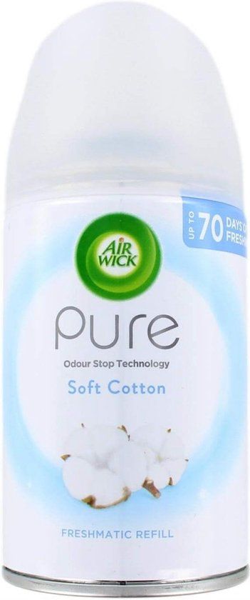 Air Wick Luchtverfrisser Navulling Soft Cotton 250ml