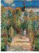 Your Decoration B.V. Impression d'art Claude Monet - Le jardin de l'artiste 50x70cm