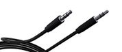 Lineaire A195NA5 audiokabel stereo jack 3,5 mm mannelijk/mannelijk dunne kabel voor thuisbioscoopversterker, hifi-installatie, smartphone, tablet, pc etc. 0,50 m