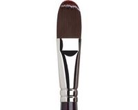 Winsor & Newton Galeria Acrylverf Penseel Kattentong Vorm Lange Steel No. 22